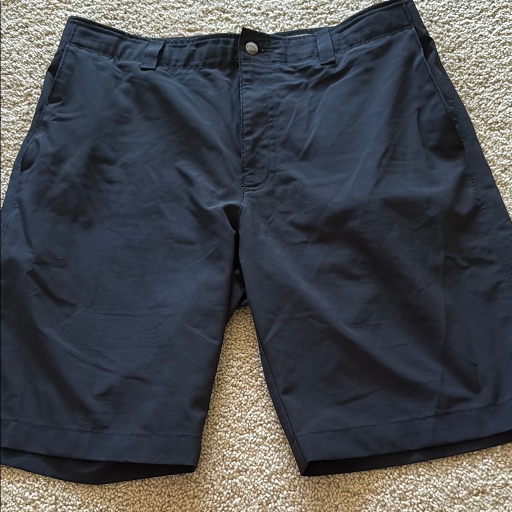 Callaway Men's Dark Gray Flat Front Shorts
